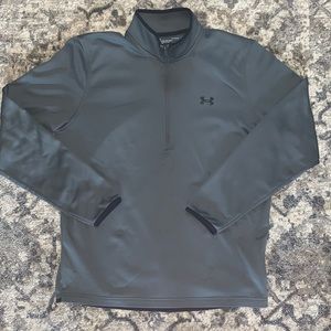 Under Armor Gray Quarterzip (Large)